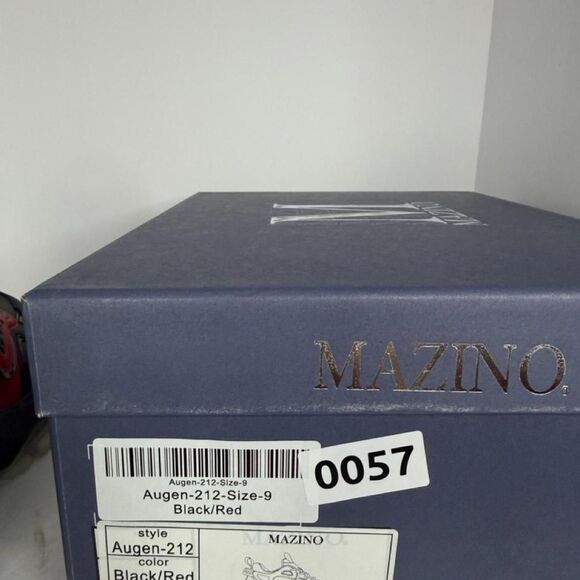 Mazino Men\'s Red and Black Trainers